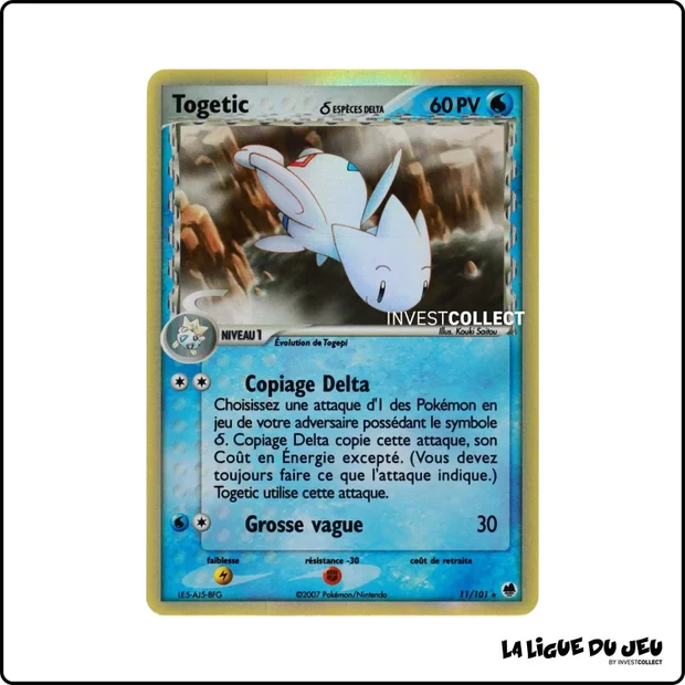 Holo - Pokemon - Île des Dragons - Togetic 11/101