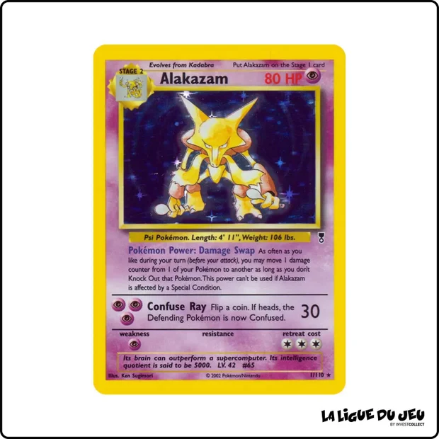 Holo - Pokemon - Legendary Collection - Alakazam 1/110