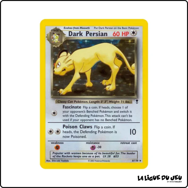Holo - Pokemon - Legendary Collection - Dark Persian 6/110