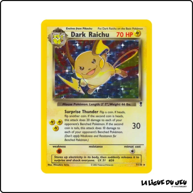 Holo - Pokemon - Legendary Collection - Dark Raichu 7/110