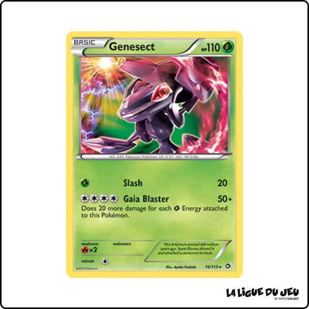 Holo - Pokemon - Legendary Treasures - Genesect 16/113