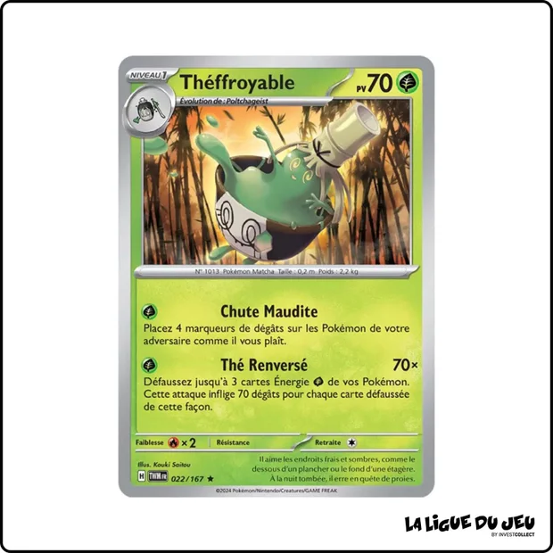 Holo - Pokemon - Mascarade Crépusculaire - Théffroyable 22/167