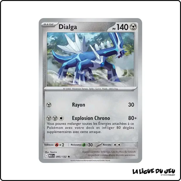 Holo - Pokemon - Méga Évolution de Base - Dialga 95/132