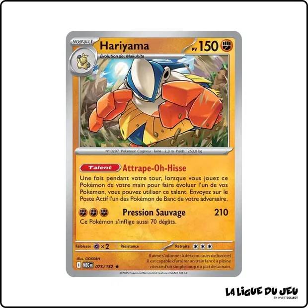 Holo - Pokemon - Méga Évolution de Base - Hariyama 73/132