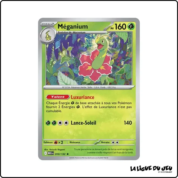 Holo - Pokemon - Méga Évolution de Base - Méganium 10/132
