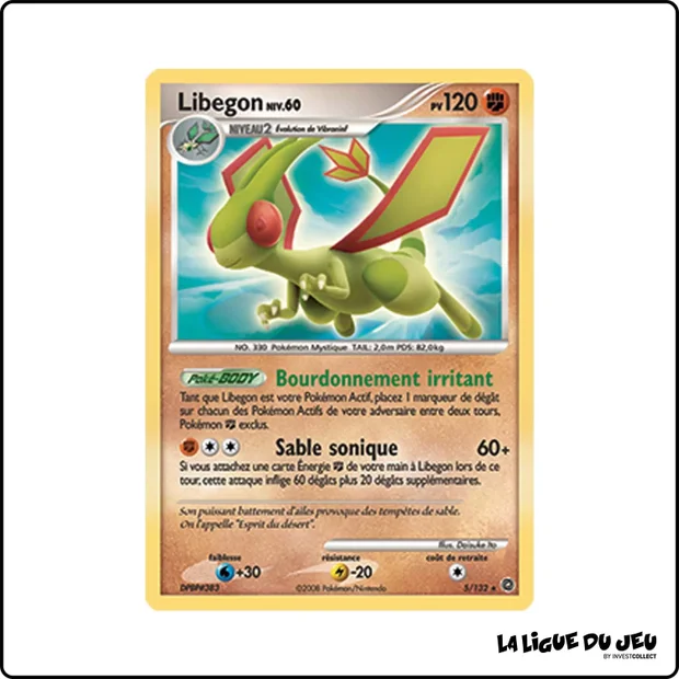 Holo - Pokemon - Merveilles Secrètes - Libegon 5/132