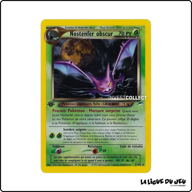 Holo - Pokemon - Neo Destiny - Nostenfer obscur 2/105