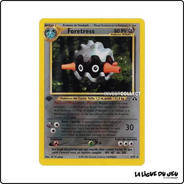 Holo - Pokemon - Neo Discovery - Foretress 2/75