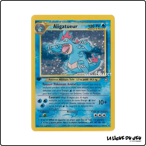 Holo - Pokemon - Neo Genesis - Aligatueur 5/111