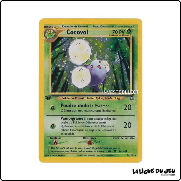 Holo - Pokemon - Neo Genesis - Cotovol 7/111