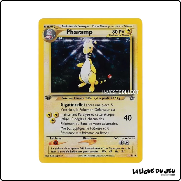 Holo - Pokemon - Neo Genesis - Pharamp 1/111