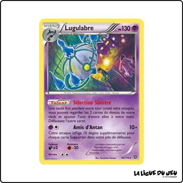 Holo - Pokemon - Offensive Vapeur - Lugulabre 50/116