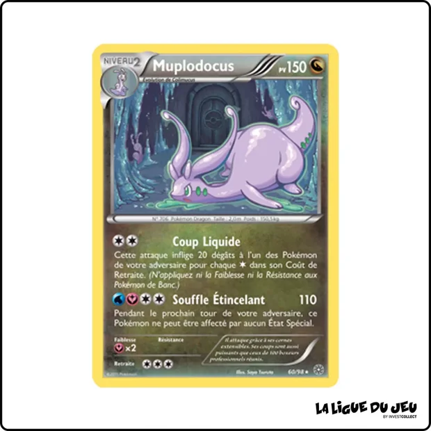Holo - Pokemon - Origines Antiques - Muplodocus 60/98