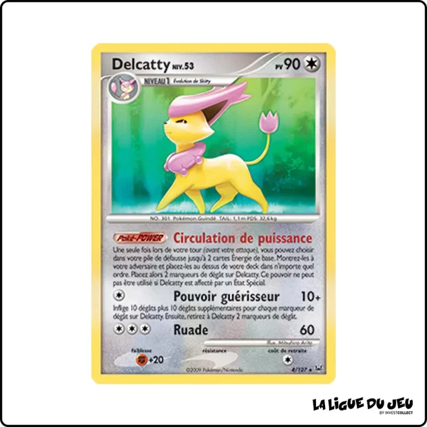 Holo - Pokemon - Platine de Base - Delcatty 4/127