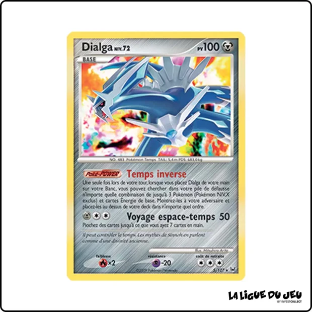 Holo - Pokemon - Platine de Base - Dialga 5/127