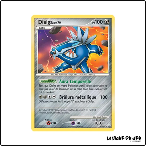 Holo - Pokemon - Platine de Base - Dialga 6/127