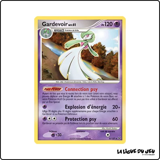 Holo - Pokemon - Platine de Base - Gardevoir 8/127
