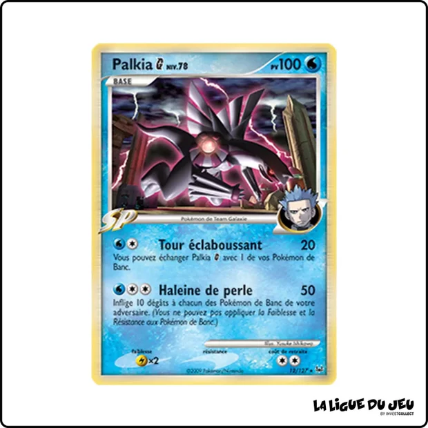 Holo - Pokemon - Platine de Base - Palkia G 12/127