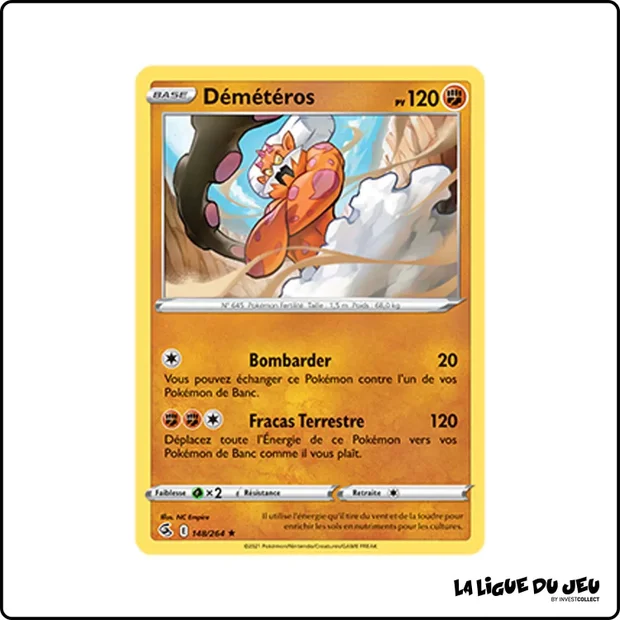 Holo - Pokemon - Poing de Fusion - Démétéros 148/264