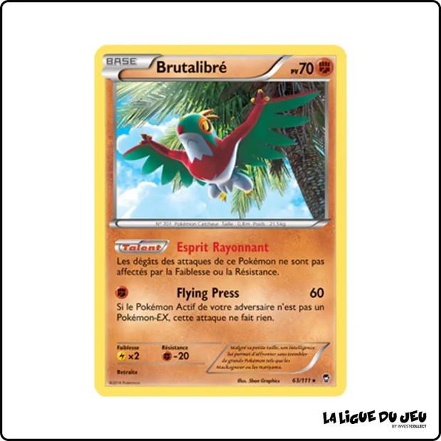 Holo - Pokemon - Poings Furieux - Brutalibré 63/111