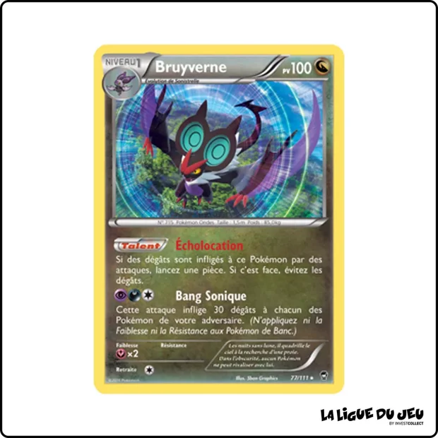 Holo - Pokemon - Poings Furieux - Bruyverne 77/111