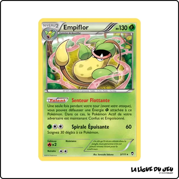 Holo - Pokemon - Poings Furieux - Empiflor 3/111