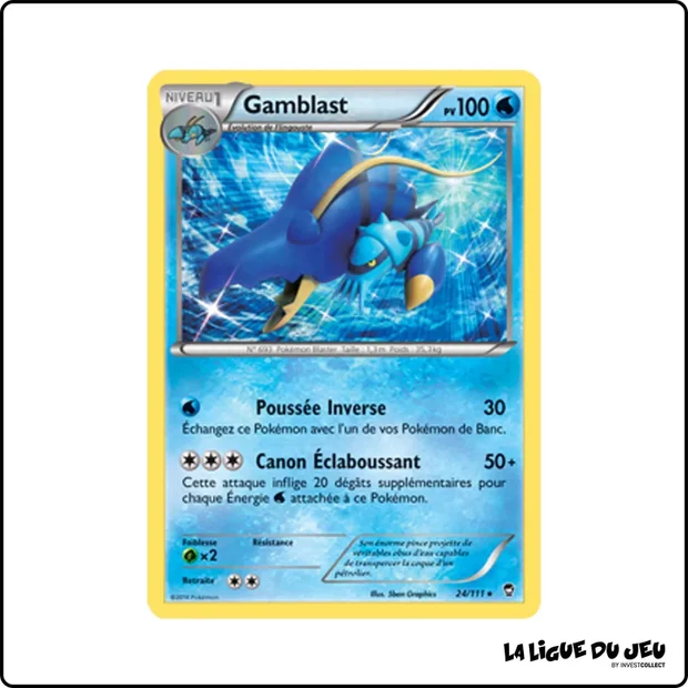 Holo - Pokemon - Poings Furieux - Gamblast 24/111