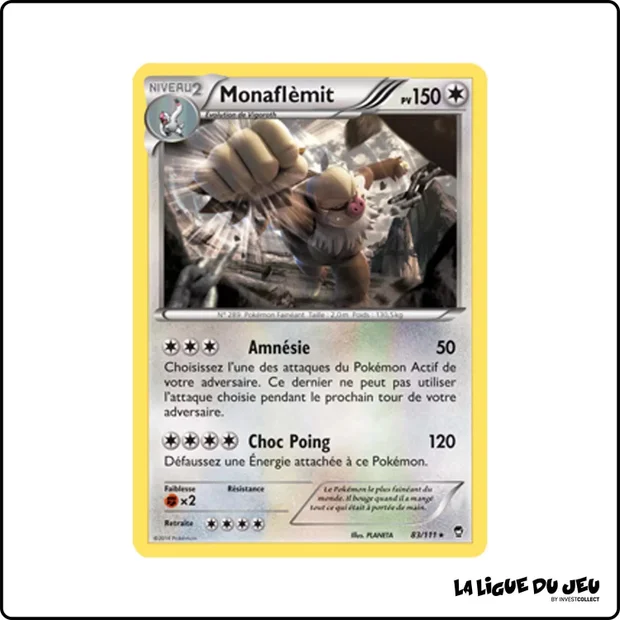 Holo - Pokemon - Poings Furieux - Monaflèmit 83/111