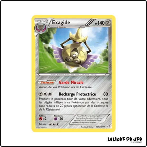 Holo - Pokemon - Primo Choc - Exagide 100/160