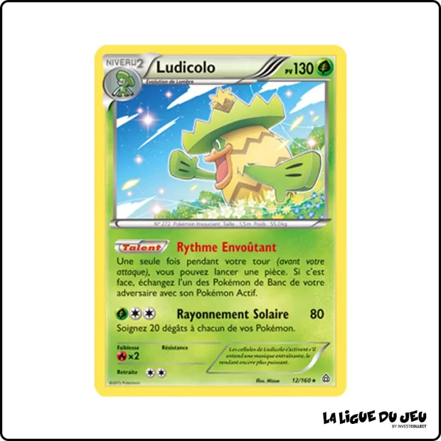 Holo - Pokemon - Primo Choc - Ludicolo 12/160