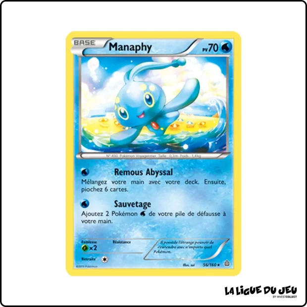 Holo - Pokemon - Primo Choc - Manaphy 56/160
