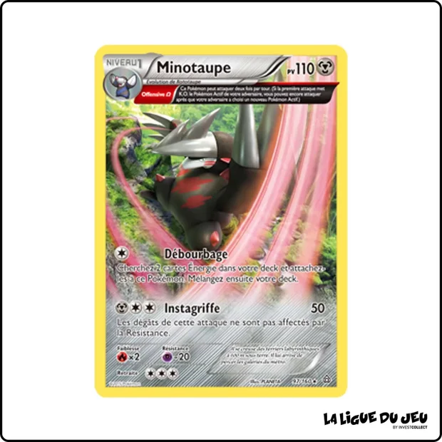 Holo - Pokemon - Primo Choc - Minotaupe 97/160
