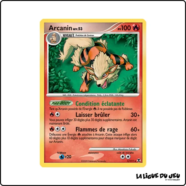 Holo - Pokemon - Rivaux Émergeants - Arcanin 1/111