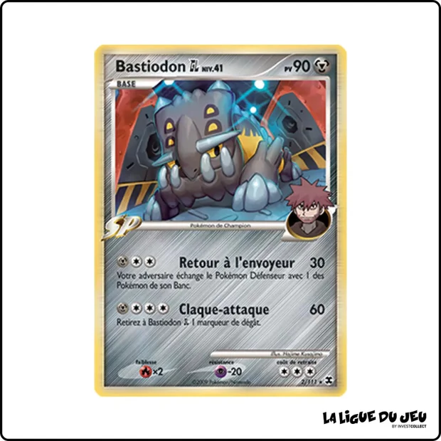 Holo - Pokemon - Rivaux Émergeants - Bastiodon GL 2/111