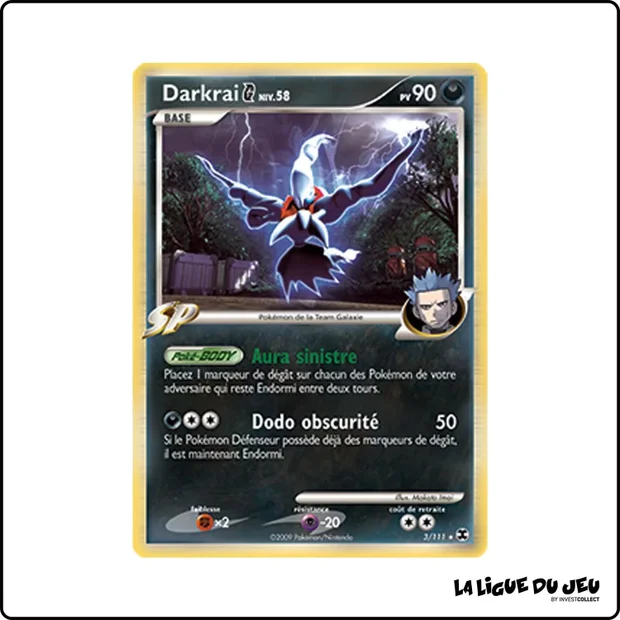 Holo - Pokemon - Rivaux Émergeants - Darkrai G 3/111