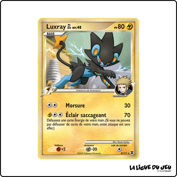 Holo - Pokemon - Rivaux Émergeants - Luxray GL 9/111