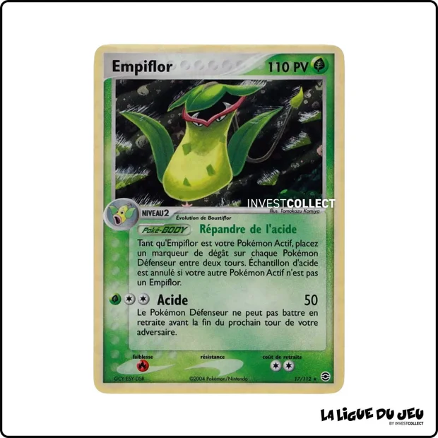 Holo - Pokemon - Rouge Feu Vert Feuille - Empiflor 17/112