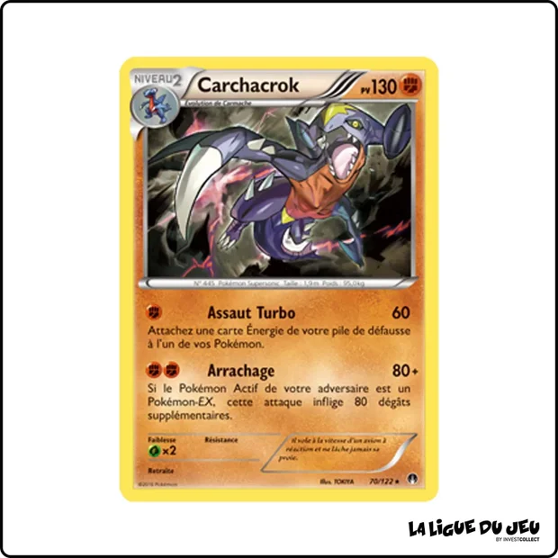 Holo - Pokemon - Rupture Turbo - Carchacrok 70/122