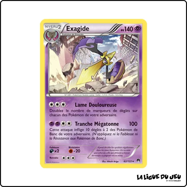 Holo - Pokemon - Rupture Turbo - Exagide 62/122