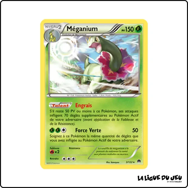 Holo - Pokemon - Rupture Turbo - Méganium 3/122