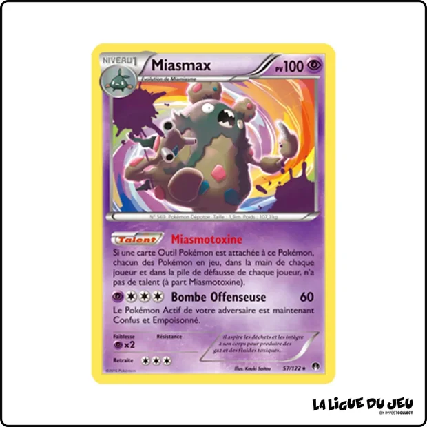 Holo - Pokemon - Rupture Turbo - Miasmax 57/122