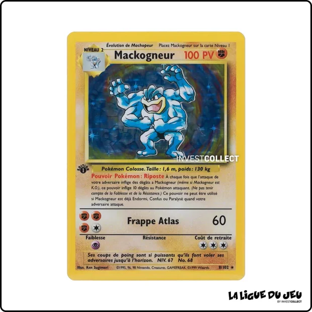 Holo - Pokemon - Set de Base - Mackogneur 8/102