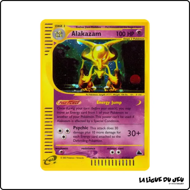 Holo - Pokemon - Skyridge - Alakazam H1/H32