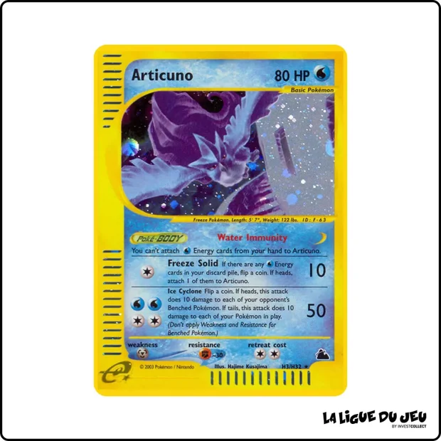 Holo - Pokemon - Skyridge - Articuno H3/H32