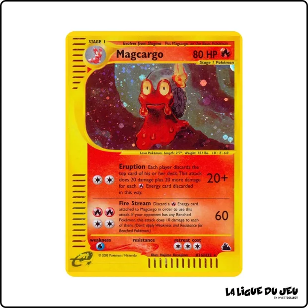 Holo - Pokemon - Skyridge - Magcargo H16/H32