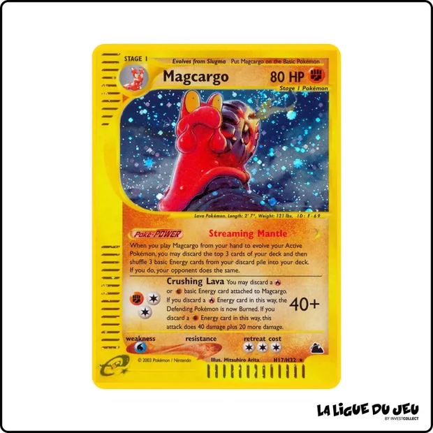 Holo - Pokemon - Skyridge - Magcargo H17/H32