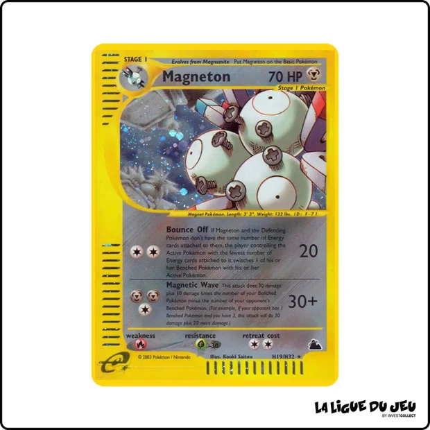 Holo - Pokemon - Skyridge - Magneton H19/H32