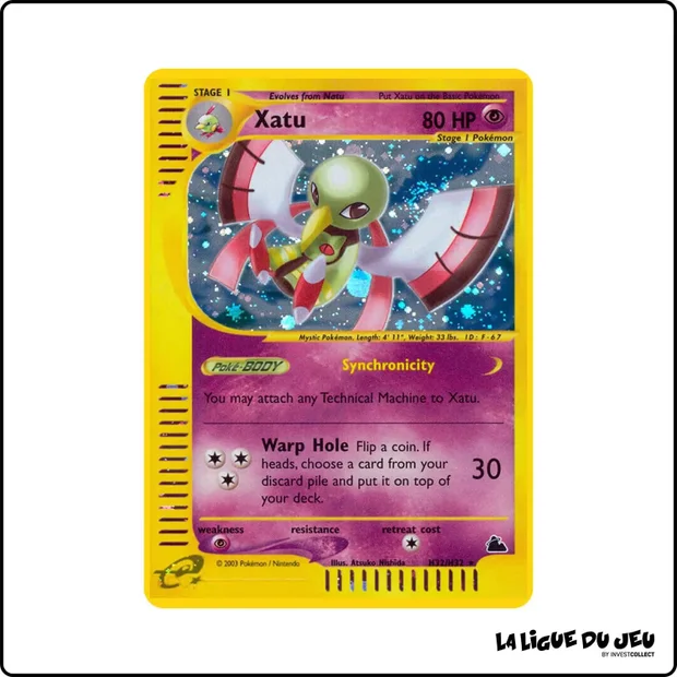 Holo - Pokemon - Skyridge - Xatu H32/H32