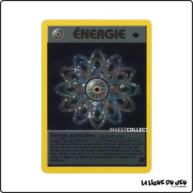 Holo - Pokemon - Team Rocket - Énergie multicolore 17/82