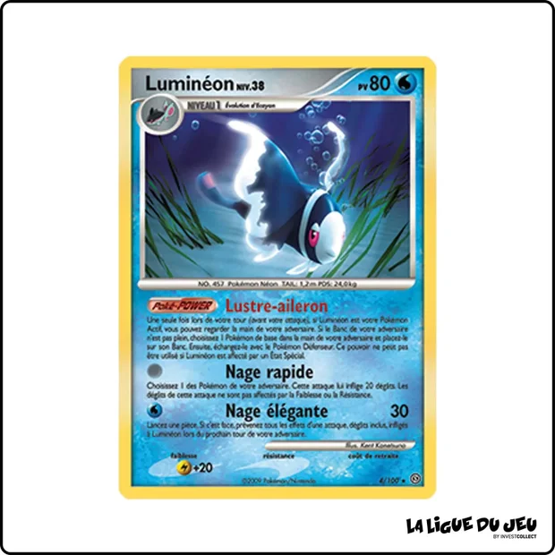 Holo - Pokemon - Tempête - Luminéon 4/100